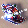 Santa's Sled Flashing Blinky