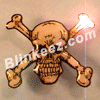 PIRATE SKULL BLINKY