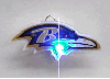 �Baltimore Ravens NFL Flashing Pin/Pendant Necklace