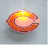 �Chicago Bears NFL Flashing Pin/Pendant Necklace