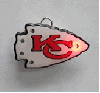 �Kansas City Chiefs NFL Flashing Pin/Pendant Necklace