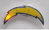 �San Diego Chargers NFL Flashing Pin/Pendant Necklace