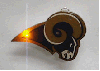 �St. Louis Rams NFL Flashing Pin/Pendant Necklace