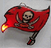 �Tampa Bay Buccaneers NFL Flashing Pin/Pendant Necklace