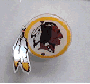 �Washington Redskins NFL Flashing Pin/Pendant Necklace