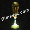 Multicolor LED Flashing Light-Up Champagne Glass