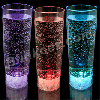Flashing LED Light Up Highball Glass