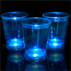 Flashing Shot Glass with Blinking LED (Push-Button)