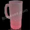 Flashing LightUp Tall Frosted Beer Stein with Multicolor LEDs