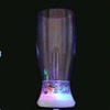 Multicolor LED Flashing Light-Up Drinking Pilsner Glass w/Floating Fish (Great Gift Item)