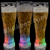 Multicolor LED Tall Flashing Light-Up Drinking Pilsner Glass (24 oz)