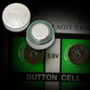 "AG13 Alkaline Button Cell Battery  (10-PC Carded) {AKA:  LR44, A76}"