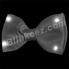 Black Flashing BowTie w/White LEDs