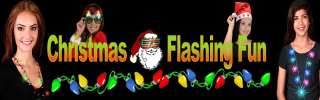 Christmas Flashing Fun! Shop Now!