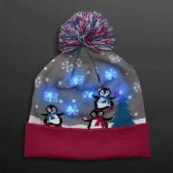 light up winter hats