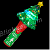 Deluxe Christmas Tree Wand with Spinning LED Lights
