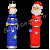Spinning Christmas Toy LED Wands with Flashing Orbiting LEDs