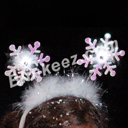 Snowflake Head Party Boppers