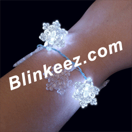 NEW! Light Up Snowflakes Bracelets