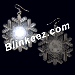 NEW! Snowflakes Pierced Earrings