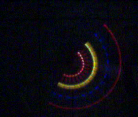 LED Flashing Clown Spinner
