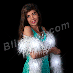 Faux Fur Light Up LED BOA