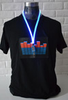 LED Flashing Light Up Necklace Lanyard