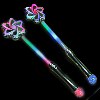 LED Light UP Flashing Flower Wand - Cool