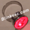 RED; WHITE; AND BLUE BLINKIE RING (each)