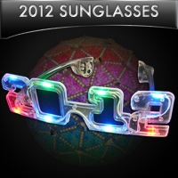 2012 Flashing LED LightUp Sunglasses <font color=