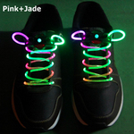 PINK-JADE LED Light Up Flashing Shoelaces SALE!