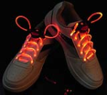 RED LED Light Up Flashing Shoelaces SALE!