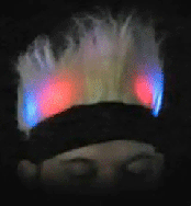 Flashing LED Crazy Hair Wig-<img src=graphics/00000001/sfnt/OOS-tn.jpg>