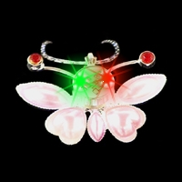 Flashing Necklace - Butterfly Design