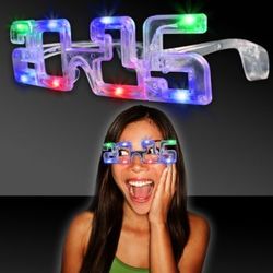 2015 Flashing LED LightUp Sunglasses (MultiColor LEDs)